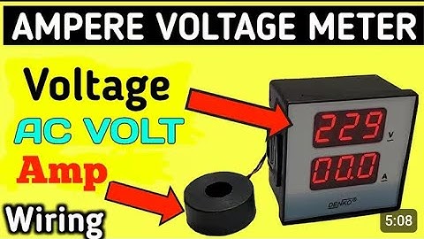 3-Phase⚡️ Voltmeter and Ammeter Selector Switch connection S Voltmeter and Ammeter connection hindi,