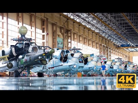 Mil Mi-26 Manufacturing | Inside World's Largest Helicopter Factory