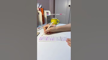 aesthetic notes 🎀 #study #aesthetic #notes #studywithme #shorts