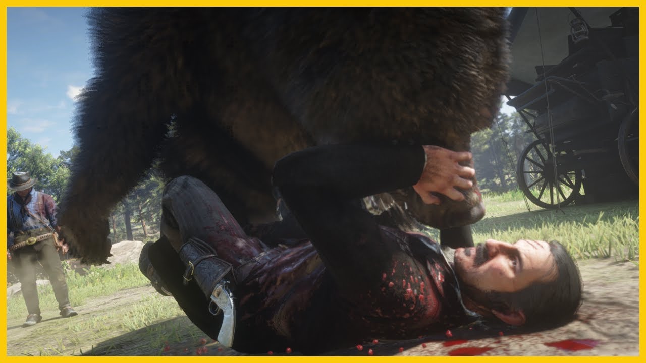 WHAT HAPPENS IF YOU LEAD SAVAGE BEAR TO YOUR CAMP | RDR2