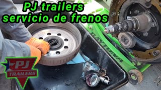 Cómo cambiar los frenos eléctricos del remolque o traila ( how to change electric trailer brakes )