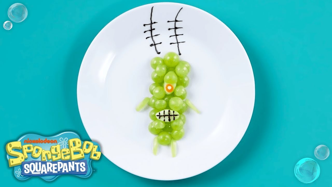 Create Your Own Food: Plankton 🍇 Kitchen Secrets | SpongeBob