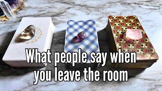 Download Lagu What do people say when you leave the room?🚪PICK A CARD ft. @lunarlighttarot Mp3