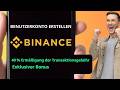 Binance Tutorial 2026: Konto erstellen & 40% Rabatt sichern!