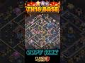 SOLID ANTI-3 TH18 BEST FOR WAR BASE AND RANK BATTLE BASE  #shorts #clashofclans #coc