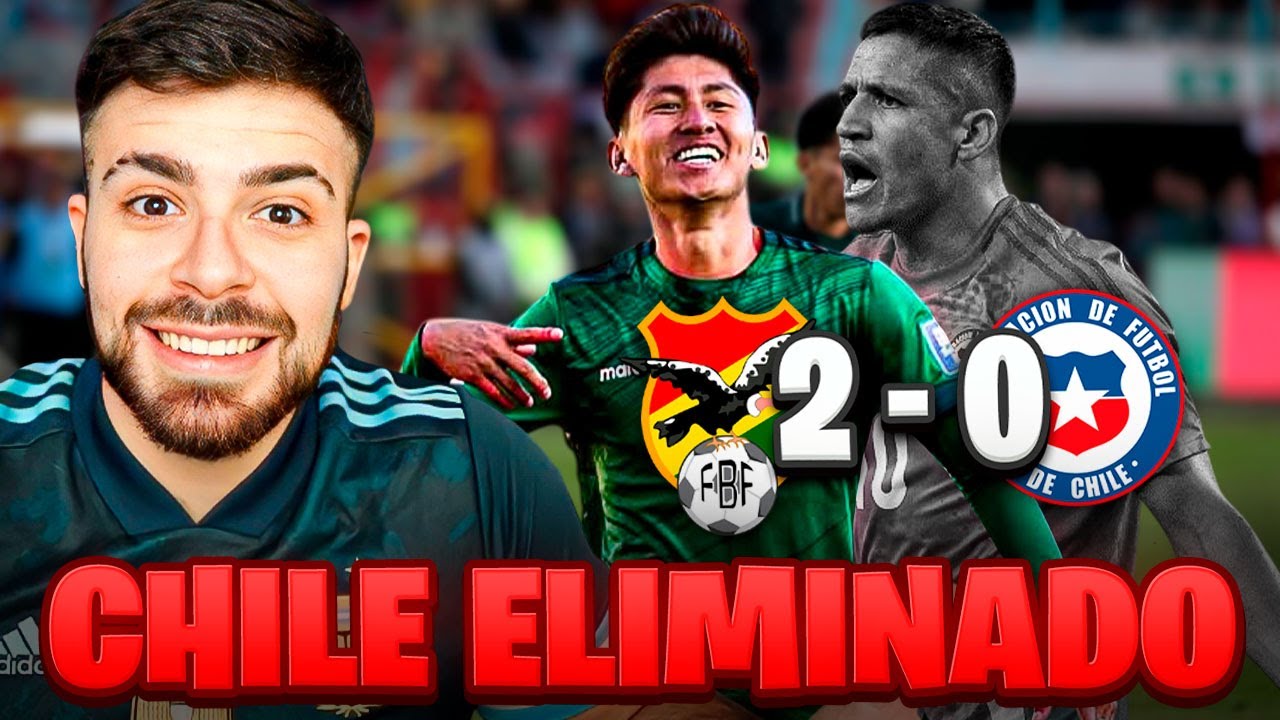 LA COBRA REACCIONA Y OPINA DE BOLIVIA 2 - 0 CHILE (AFUERA DEL MUNDIAL)