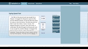 TypingTest.com Typing Test - Aesop