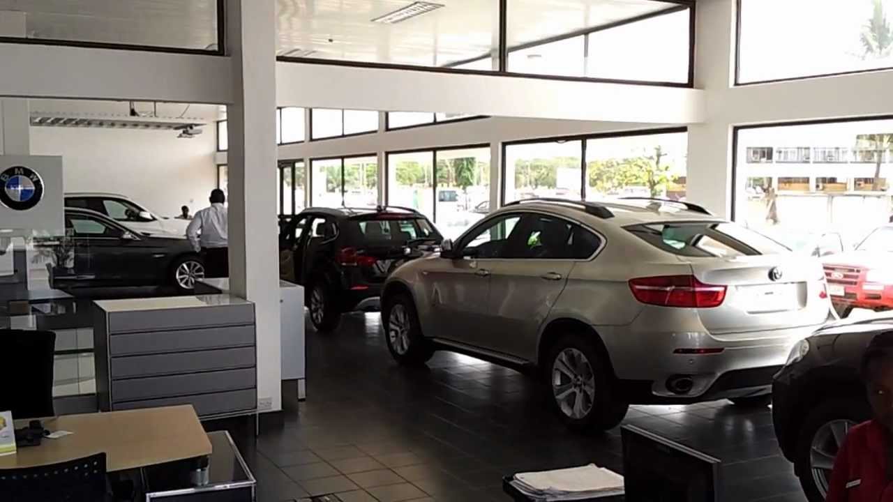 Ghana Mechanical Lloyd BMW showroom viewed from inside - YouTube