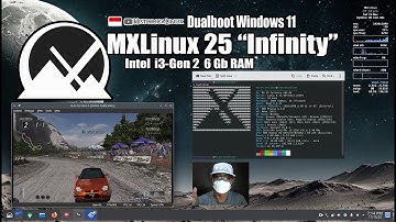 Yuk Install MXLinux 25 "Infinity" Distro Linux Ringan Dual Boot Windows 11