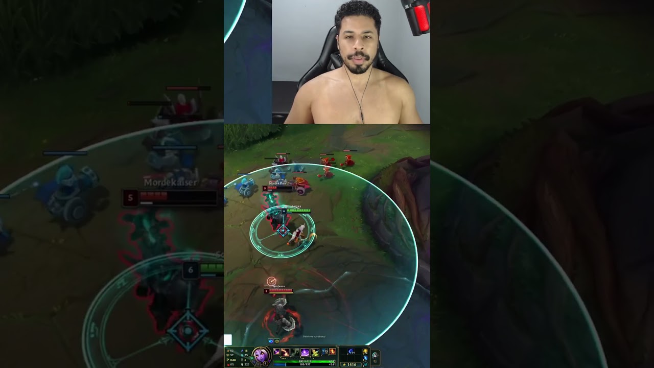 Soraka Top anulando um Mordekaiser 🔥 #leagueoflegends