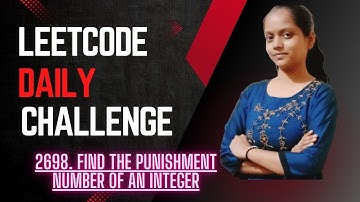 Leetcode | 2698  Find the Punishment Number of an Integer    | Java | Simple Approach | Recursion