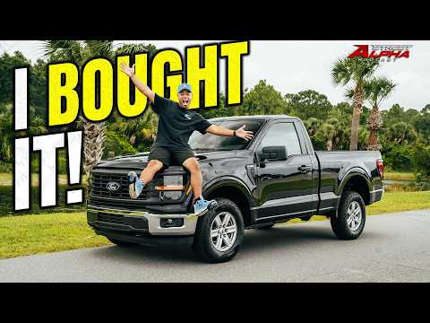 I Finally Bought My Dream Truck! *Ford F150 Regular Cab Coyote*