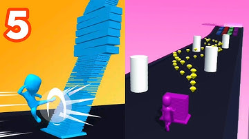 Color Pillar Gameplay Android iOS Games #5 #color #colorgame #colorpillar