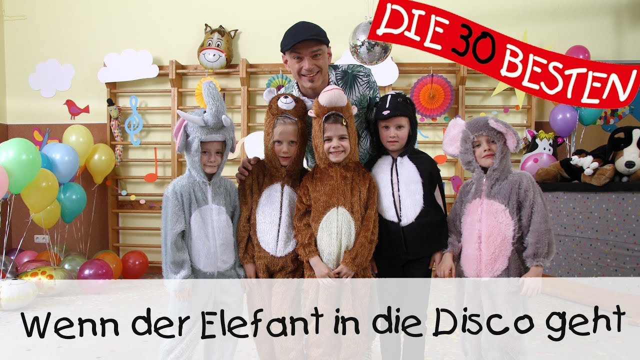 Wenn Ein Elefant In Die Disco Geht 👩🏼 Wenn der Elefant in die Disco geht - Singen, Tanzen und Bewegen