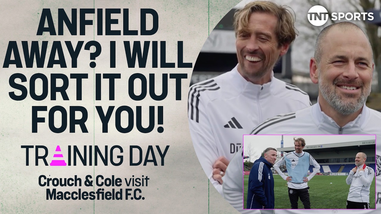 "GOOSEBUMPS TO BEAT PALACE" | Joe Cole & Peter Crouch visit FA Cup Giant Killers Macclesfield F.C. 🏆