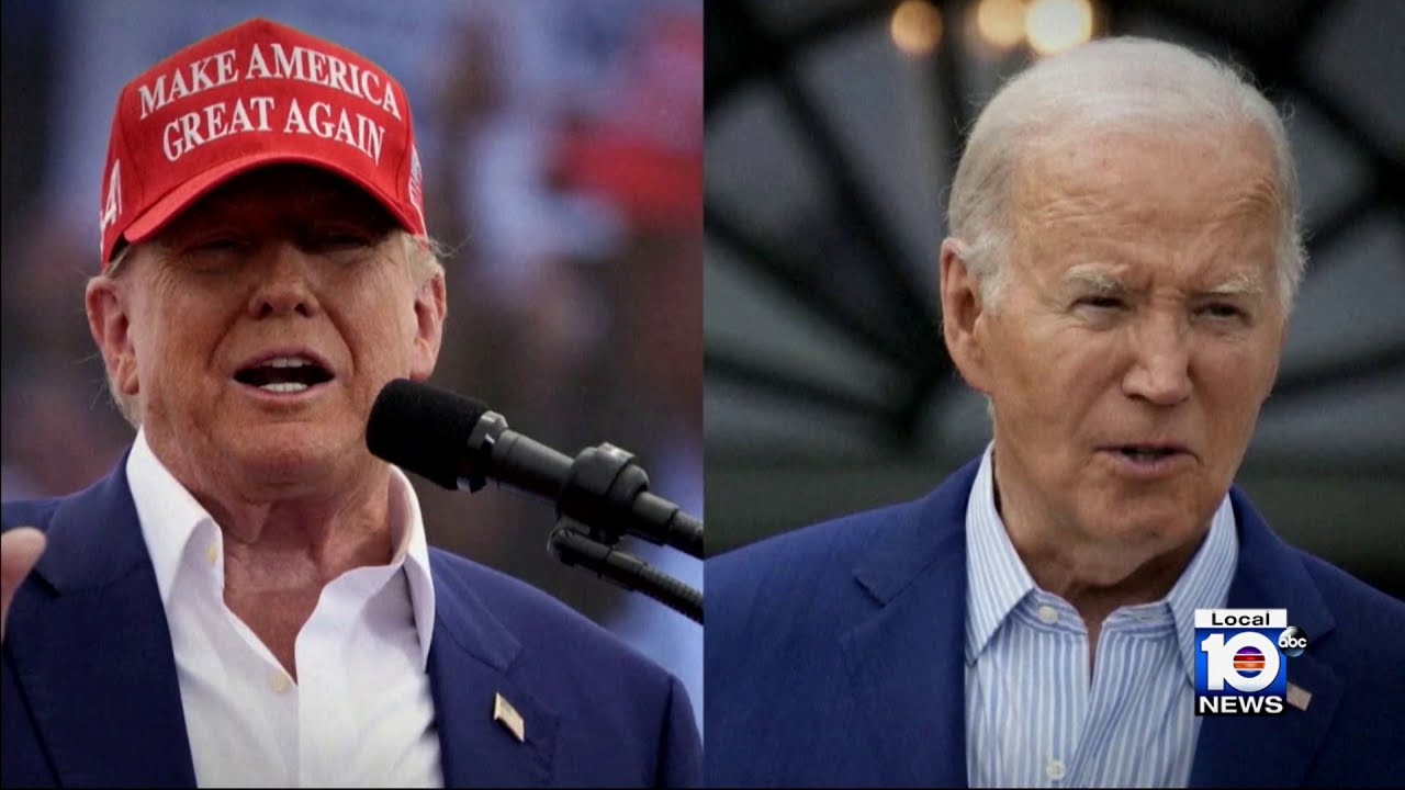 Biden, Trump set to have 1st presidential debate next week - YouTube