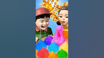 Squid Game AI Edible Slime ASMR Mukbang #squidgame #squidgame2 #ai #asmr #eating #cute#ASMR2022