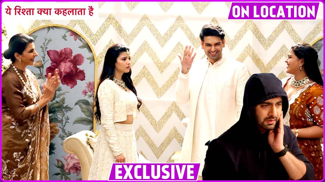 Yeh Rishta Kya Kehlata Hai| Abhira Anshuman Ki Hui SAGAI, Armaan Ne Dekha Chup-Chup Kar| On Location