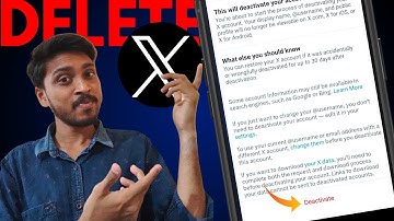 😎How to Delete Twitter/X Account Permanently In Mobile and Laptop in Telugu 2025 | By Perumal Tech