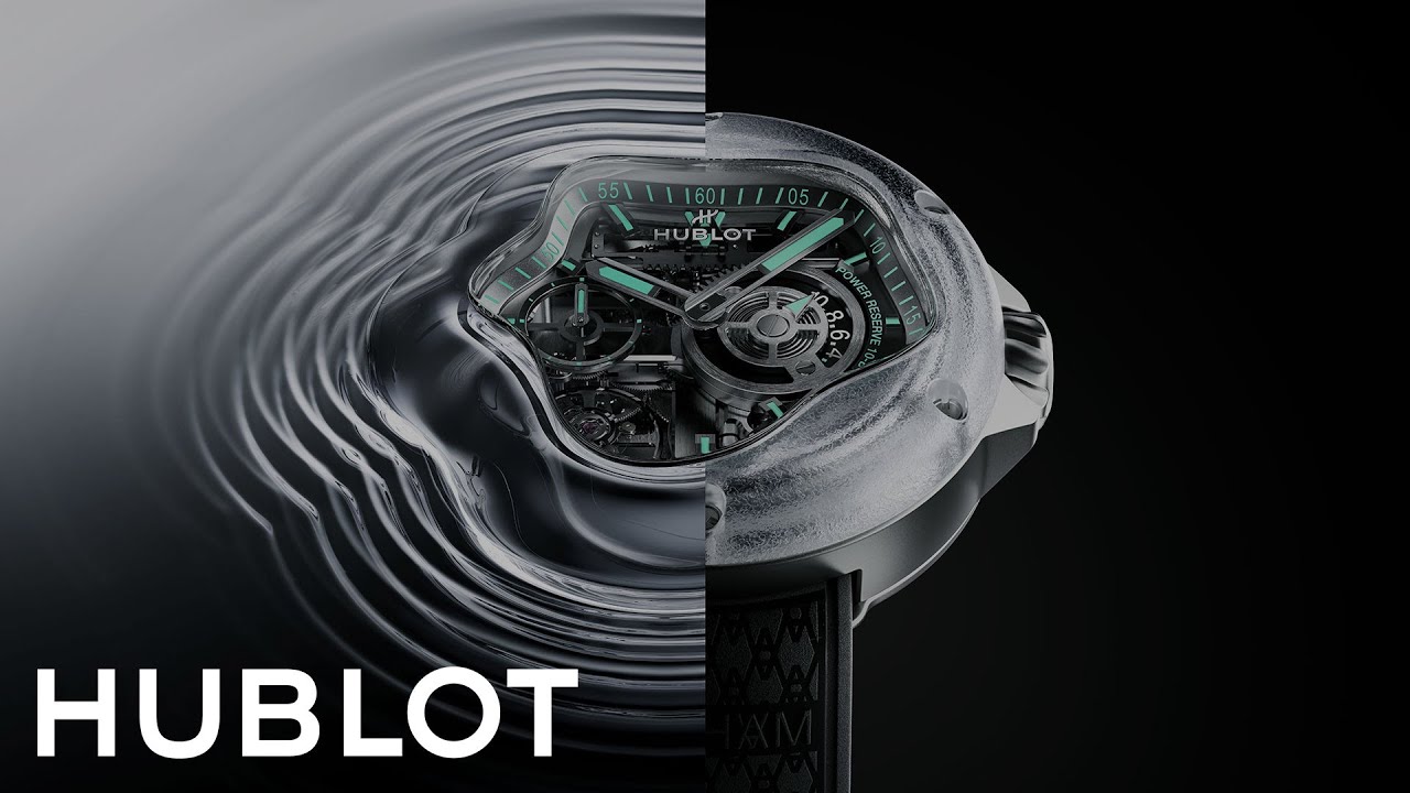HUBLOT - MP-17 MECA-10 ARSHAM SPLASH TITANIUM SAPPHIRE
