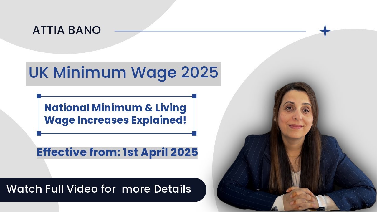 UK Minimum Wage 2025: National Minimum & Living Wage Increases ...
