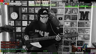 [📺] Rocksmith 2014 Bass Cover – Blink-182 - Dammit | Live Stream Gameplay
