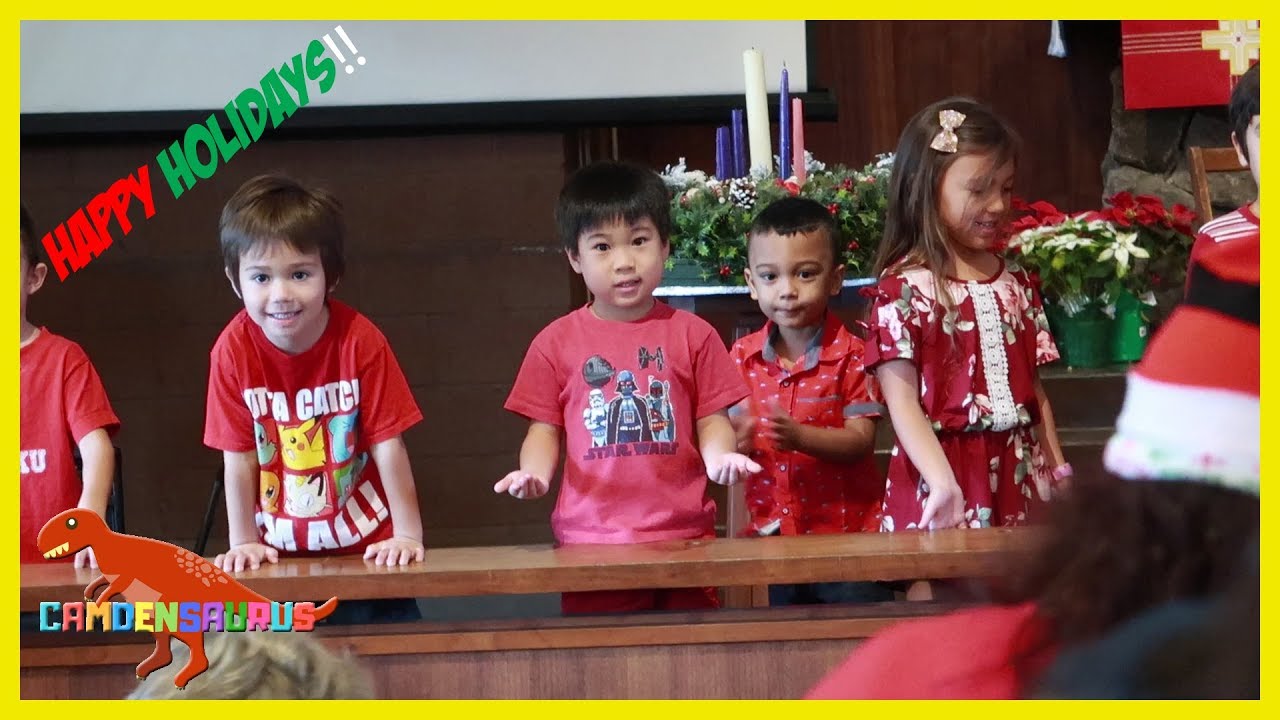 A Special Christmas Message from Camdensaurus and his Pals