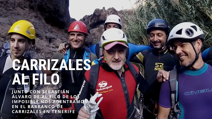 Tenerife - Descenso Barranco Carrizales con Sebast...