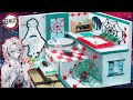 【鬼滅の刃】きめつのお部屋を手作り 🕸 下弦の伍 累のミニチュアドールハウスをDIY 🕷 累のベッド、小物を手作り工作 🕸【Demon Slayer・Kimetsu no Yaiba】#29