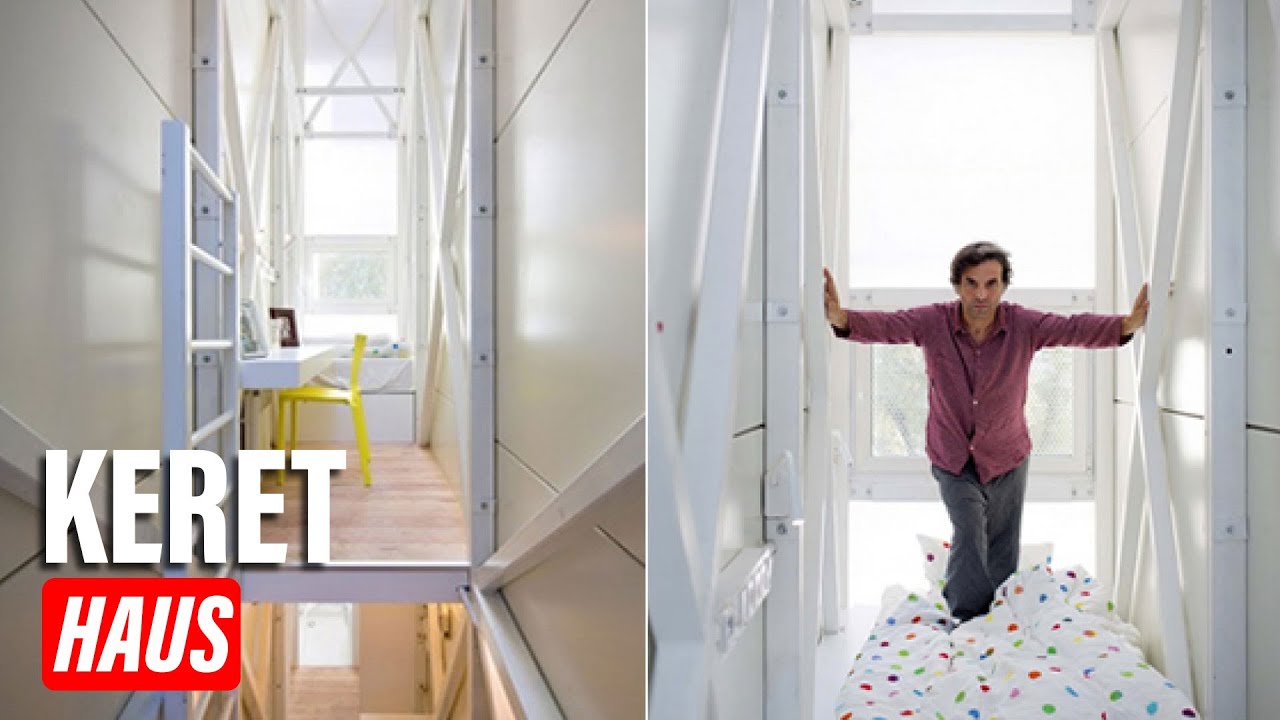 Keret House Polen: Das schmalste Haus der Welt