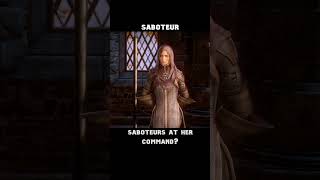 saboteur — Dragon age : Inquisition dialogue scene