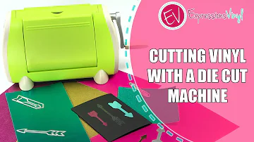 Can you use vinyl with Cuttlebug?