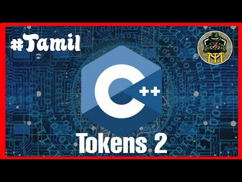 Tokens 2 | Tokens in C++ | C++ programming language | C++ full course ...