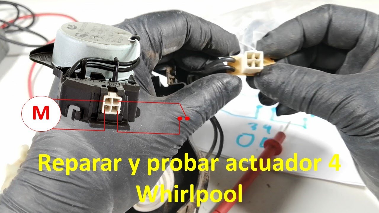 módulo Mareo recibir Como Probar Y Reparar Actuador Whirlpool Xpert |SOLUCIÓN - YouTube