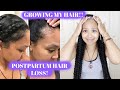 How I Grew My Hair! | My Postpartum Hair Loss + ReGrowth