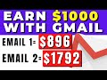 Earn $1000 Per Email For FREE (Again and Again)(Copy and Paste) Make Money Online Fast and Easy 2020