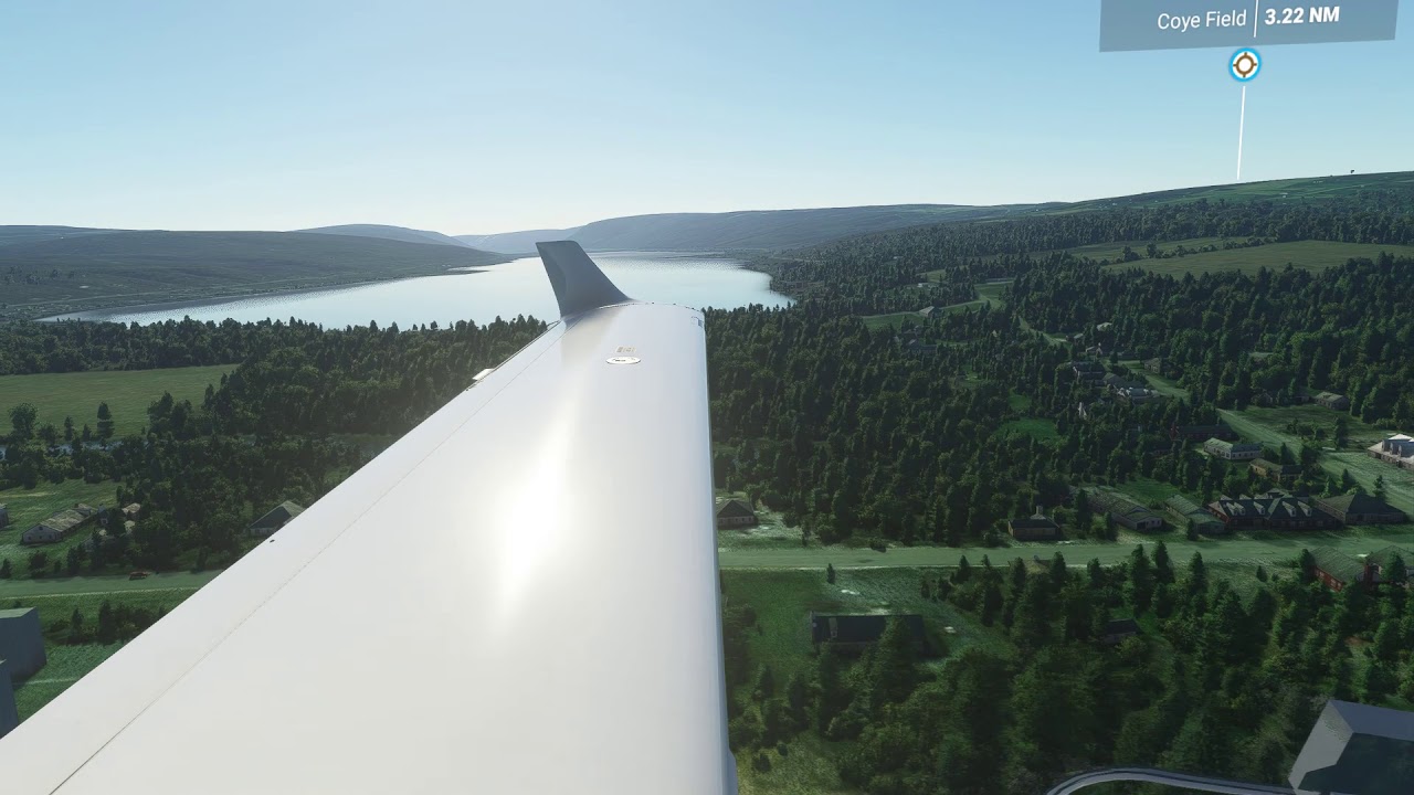Honeoye, NY in Microsoft Flight Simulator