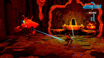 PCSX2: Jak 3 (PS2) - Boss Battle: Precursor Robot (1080p True-HD)