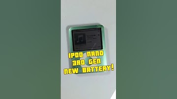 iPod nano 3 battery replacement! #ipod #apple #smartphone #tech