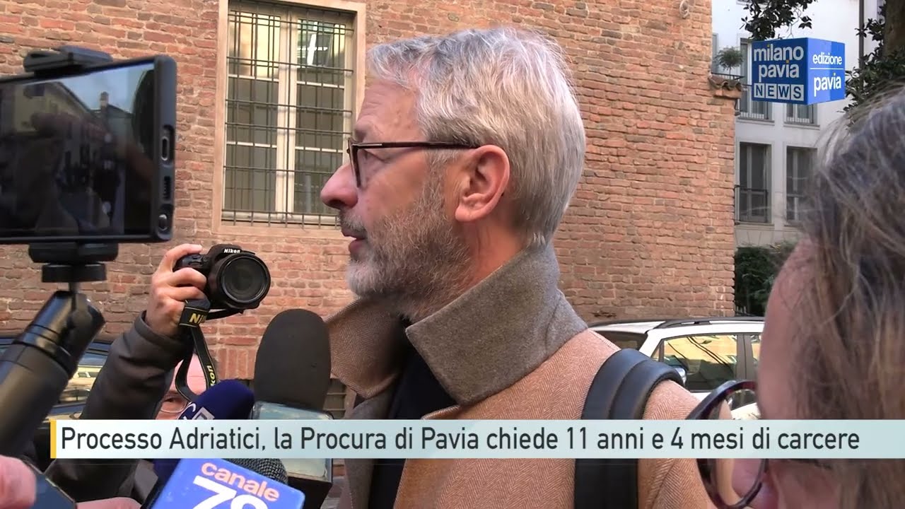 Processo Adriatici, la Procura di Pavia chiede 11 anni e 4 mesi di carcere