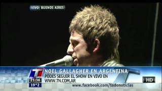 Noel Gallagher&#39;s High Flying Birds - Mucky Fingers - GEBA Argentina 2012