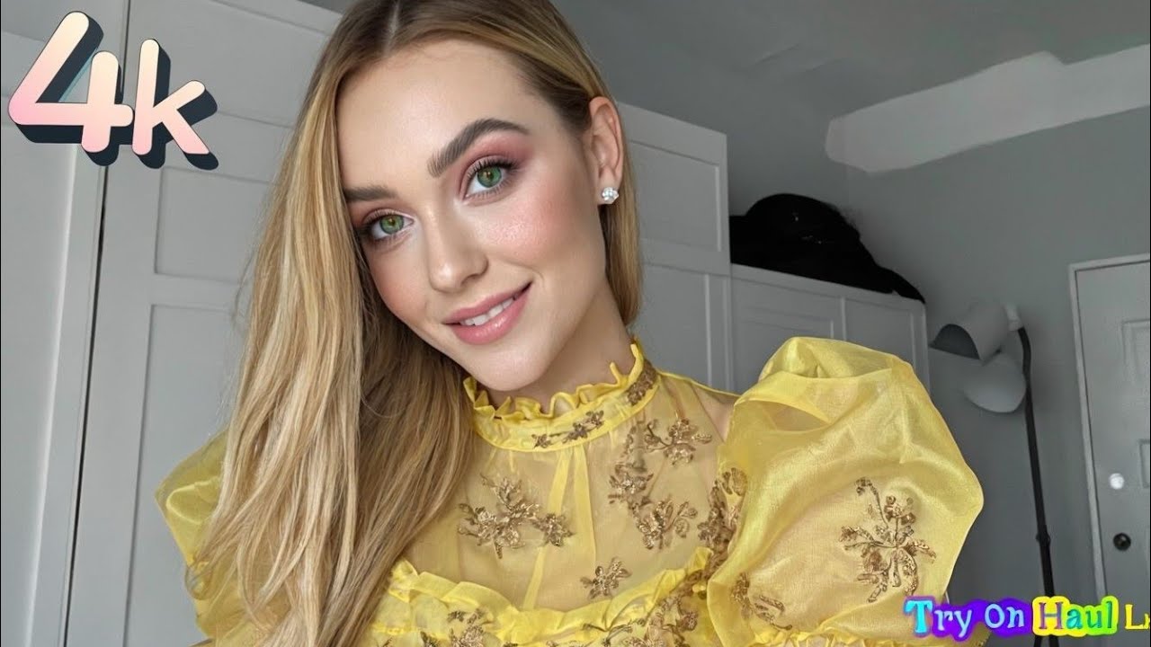 4k Try-On Haul See Everything | Transparent Dress, Lingerie & Bikini Try-On Haul With Me (2025) #3