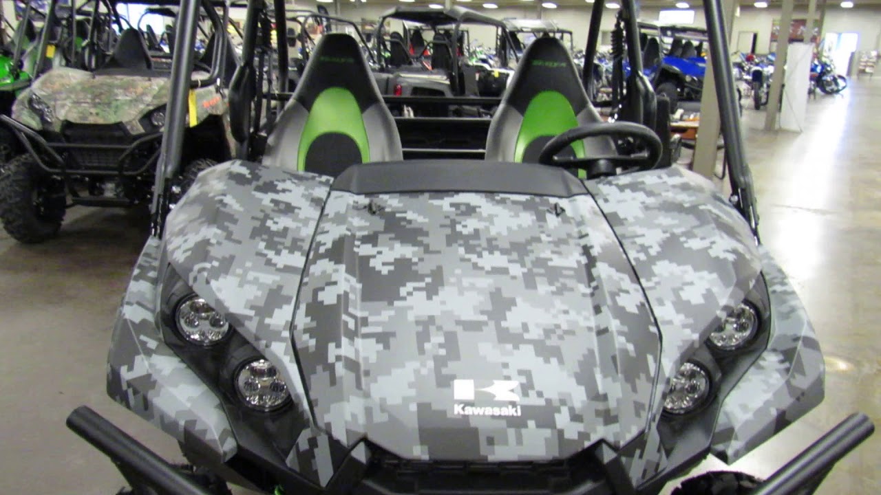 Romney Cycles 2018 Kawasaki Teryx LE Camo - YouTube