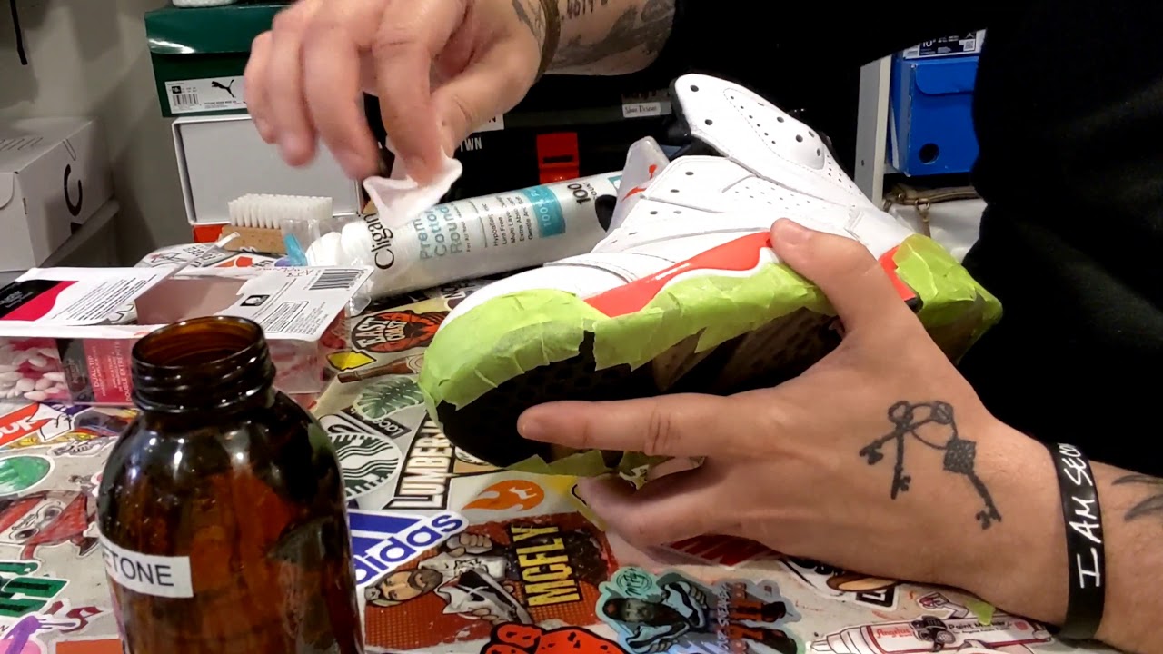 Sneaker Restoration: Air Jordan "Infrared" 6.