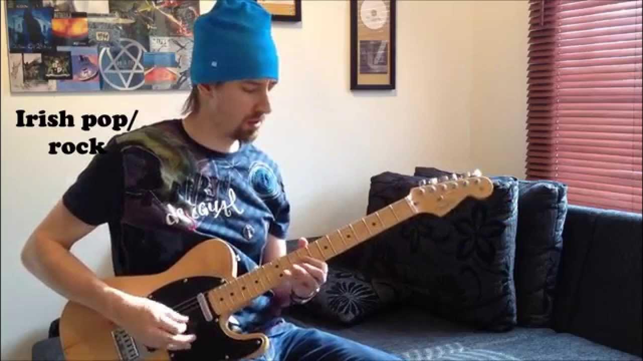 10 styles of guitar playing (easy guitar lesson / funny guitar) YouTube