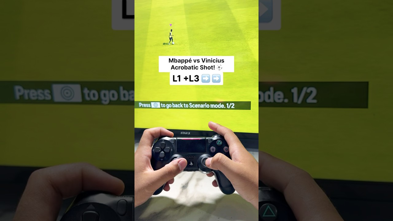 Skills Vinicius – Acrobatic Shot FC25