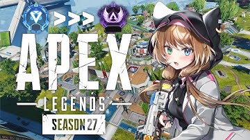 【APEX】新シーズンプレイ6日目...😊 FPS初心者/キーマウ操作/Day213【夢音咲テイル🌸🐈/Vtuber】