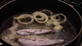 Deer Liver and Onions