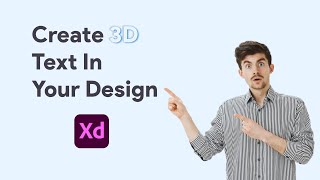 Create 3D Text with shadow in Adobe XD or Figma | Ashutosh Hathidara