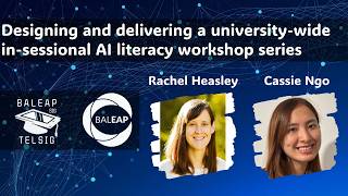 Designing and delivering a university-wide in-sessional AI literacy workshop series